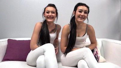 Czech Twins Casting – Zlata, Karolina