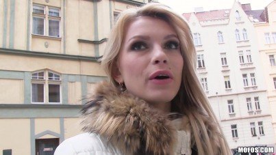 Sexy Blonde S First Anal Pounding – Karina Grand