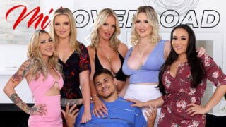 Rachael Cavalli,Charlie Forde,Carmela Clutch,Jenna Starr – Stuck Overload [AdultTime]