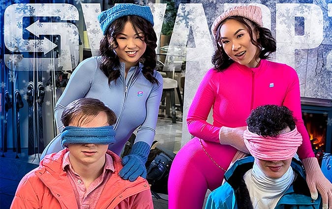 [SisSwap] Lulu Chu, Kimmy Kimm (Our Pussy Withdrawal Ends With a Snowed-In Swap!)