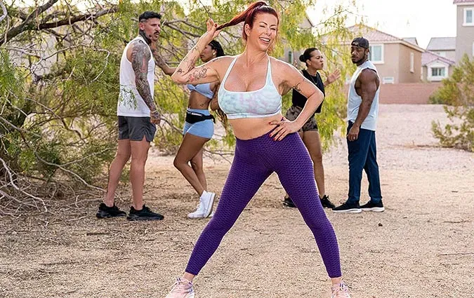 Alexis Fawx Gets Fucked Hard While Running Away From Their Wives